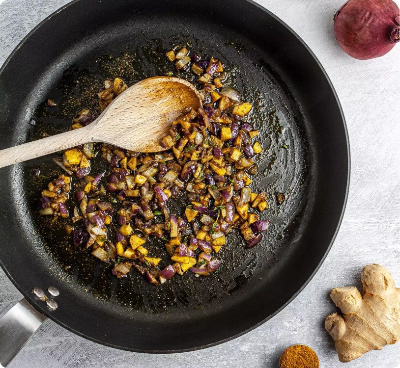 Prawns and Banana Curry