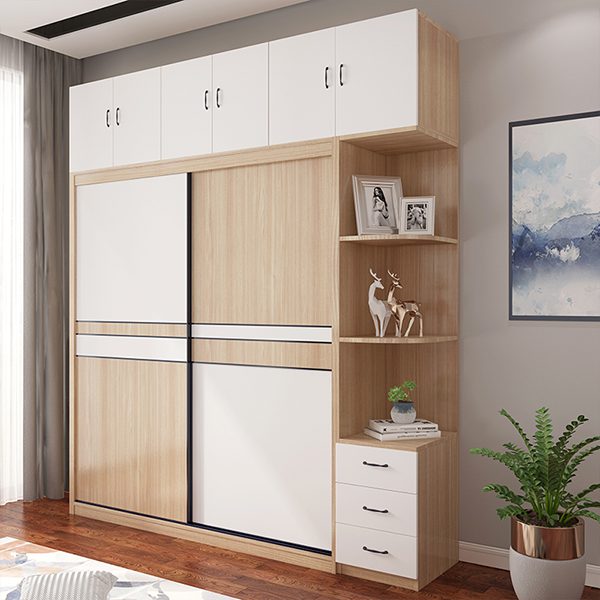 Tủ quần áo vân gỗ hiện đại WA29608