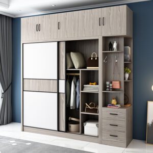 Tủ quần áo cánh trượt tiết kiệm không gian WA29646