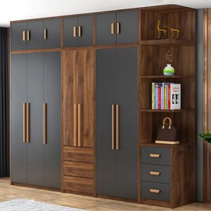 Tủ Quần Áo Cánh Lùa Hiện Đại Màu Trắng Tinh Tế - WA29642