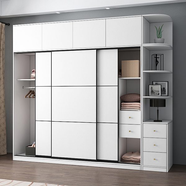 Tủ quần áo vân gỗ hiện đại WA29608