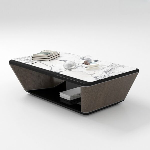 Bàn trà veneer MDF 1500x800mm Sài Gòn (SKU: GT29783)
