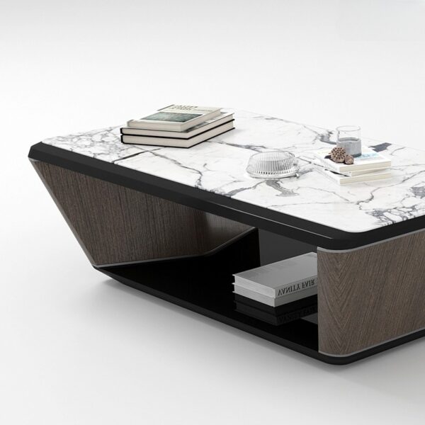 Bàn trà veneer MDF 1500x800mm Sài Gòn (SKU: GT29783)