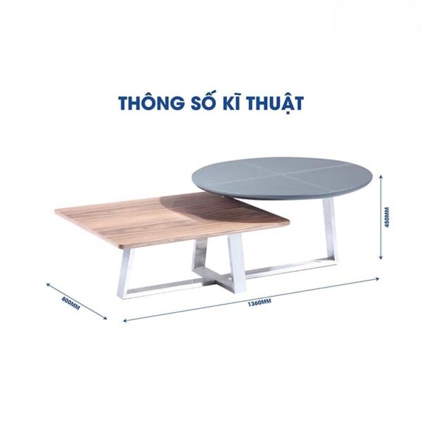 Bàn trà hiện đại Sài Gòn T-81 - GT29760