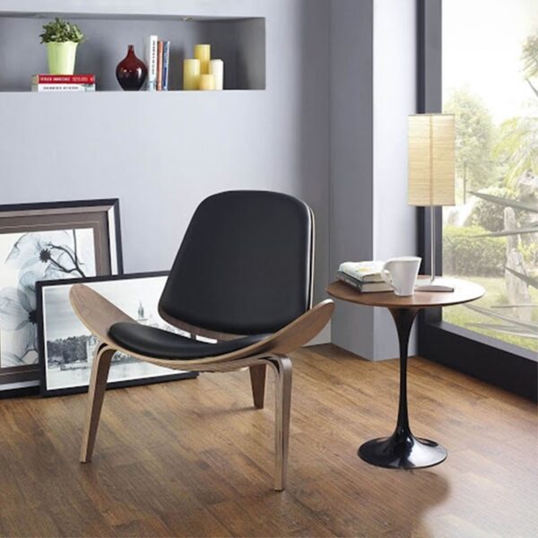 Ghế Cafe Shell Bọc Da Cao Cấp - GC30008