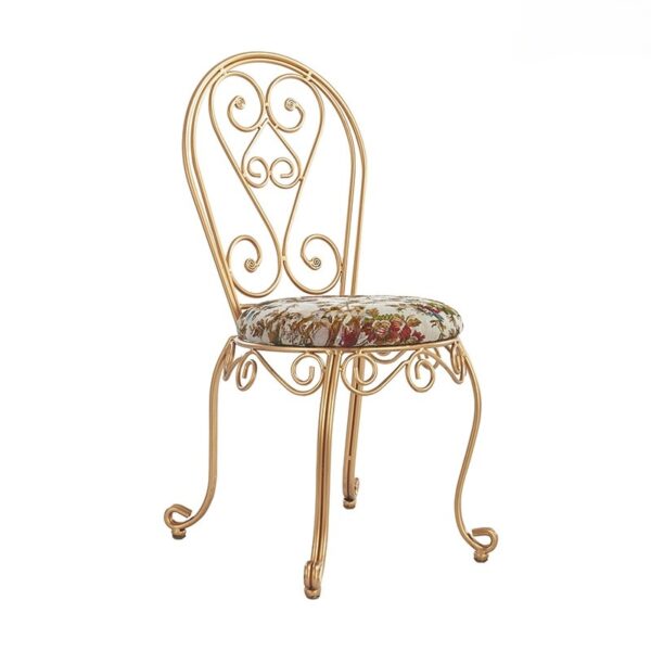 Ghế Bistro Retro Khung Sắt Gỗ Ép - GC29984