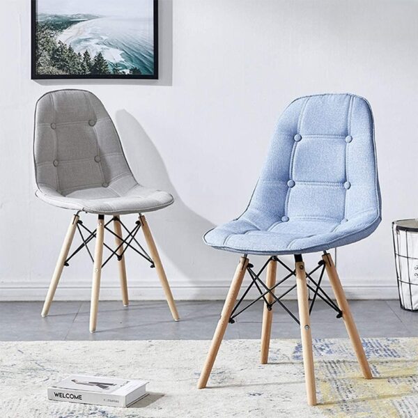 Ghế Eames J4 bọc nỉ cao cấp (GC30220)