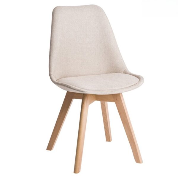 Ghế Bọc Nỉ Cà Phê Eames GC30205
