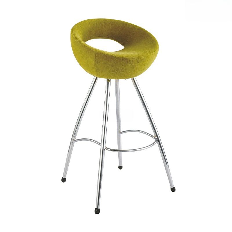 Ghế Quầy Bar Cao Cấp Thép Mạ Crom Đen - SKU: GC30266