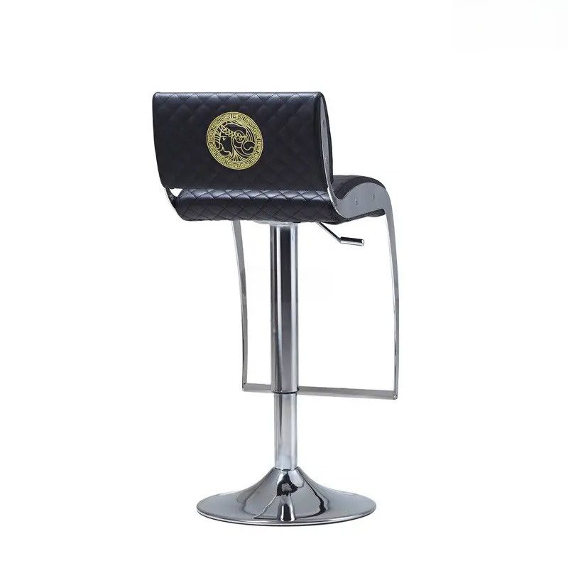 Ghế Quầy Bar Cao Cấp Thép Mạ Crom Đen - SKU: GC30266