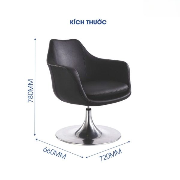Ghế phòng chờ chân xoay ANETO WF30592