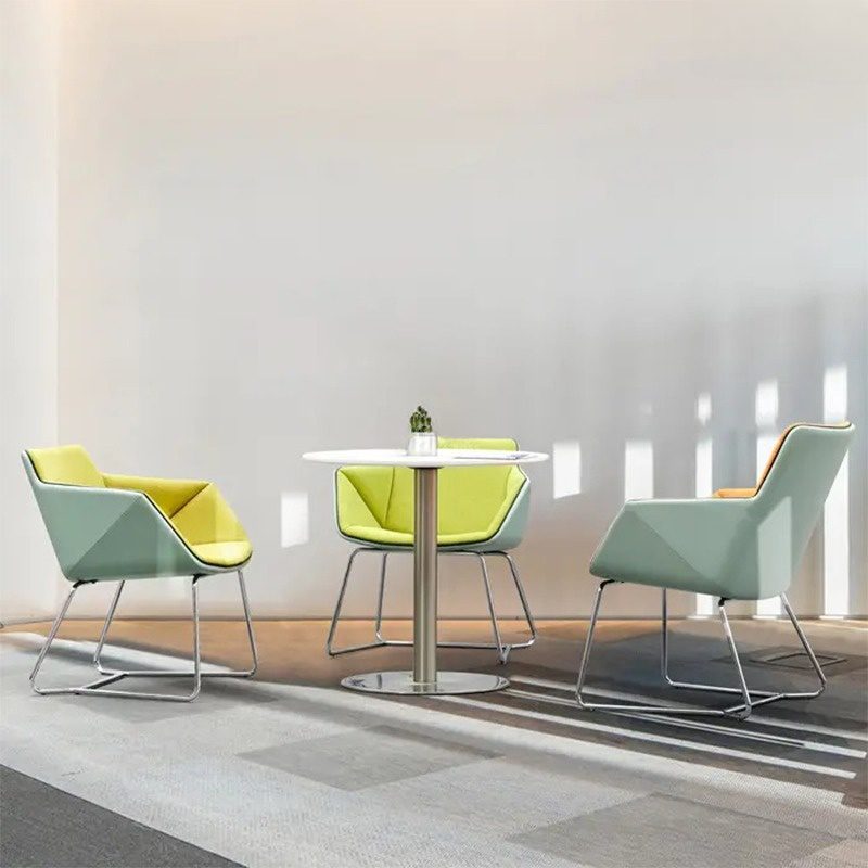 Ghế thư giãn bọc nhung WF30736