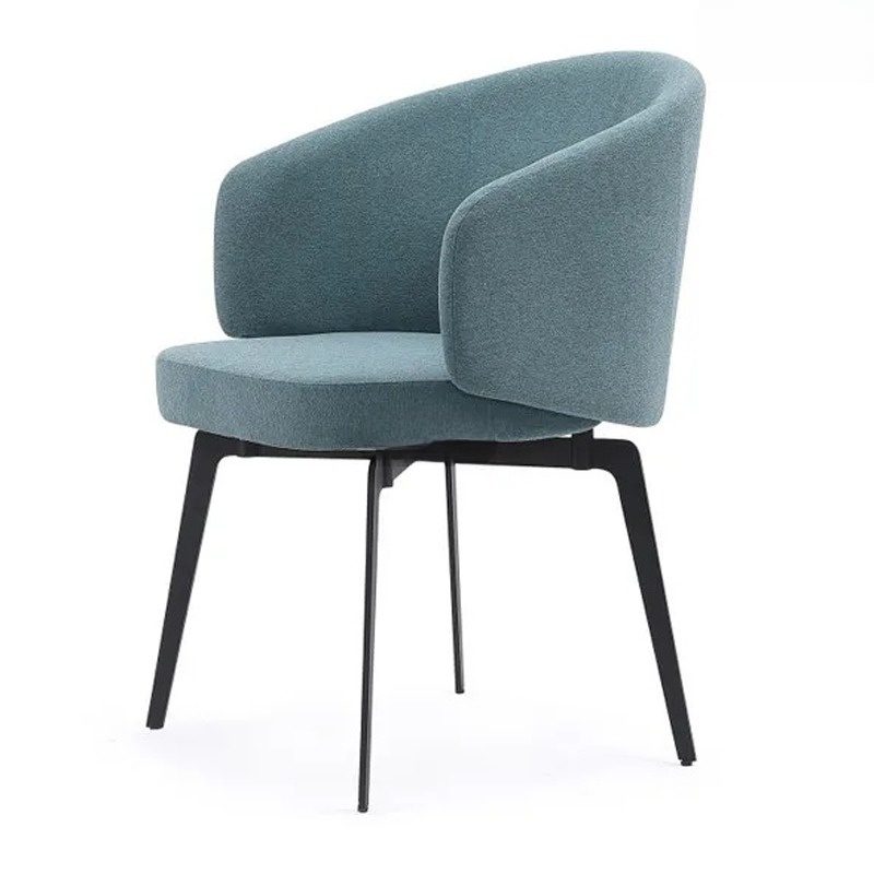 Ghế lounge thư giãn bọc nhung WF30663