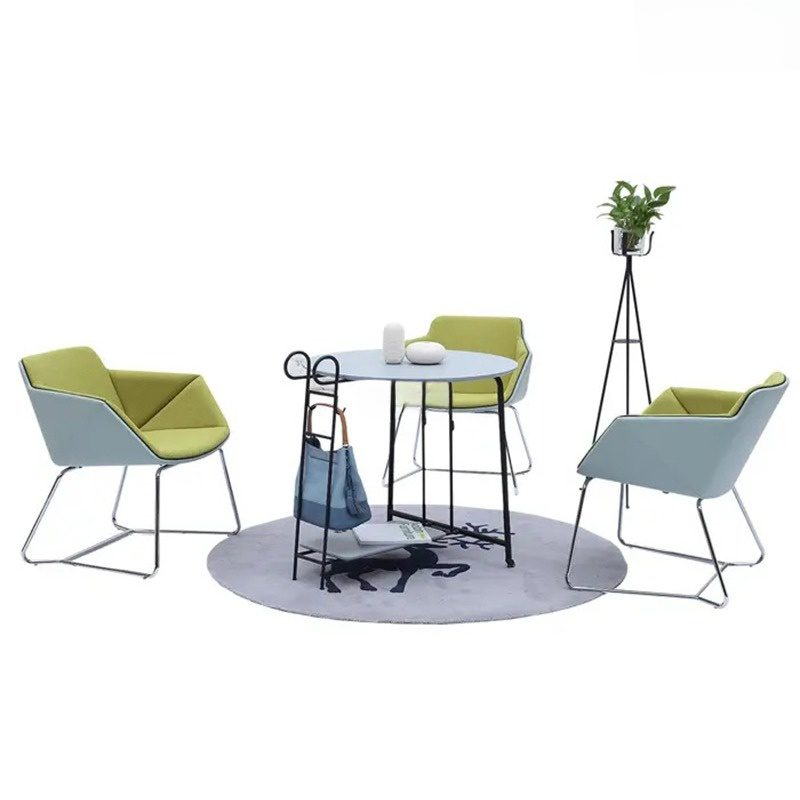 Ghế thư giãn bọc nhung WF30736