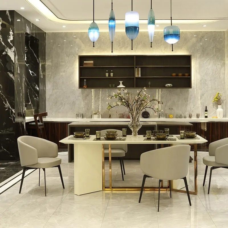 Ghế lounge thư giãn bọc nhung WF30663