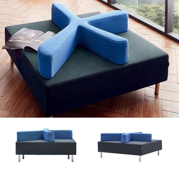 Sofa phòng chờ da cao cấp SS31101