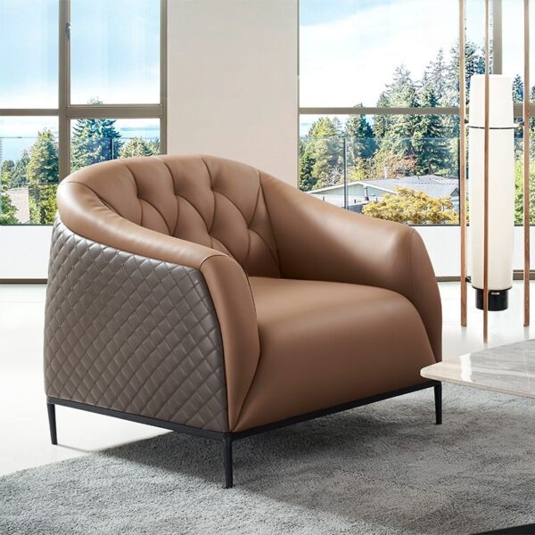 Ghế sofa da sang trọng SB31215