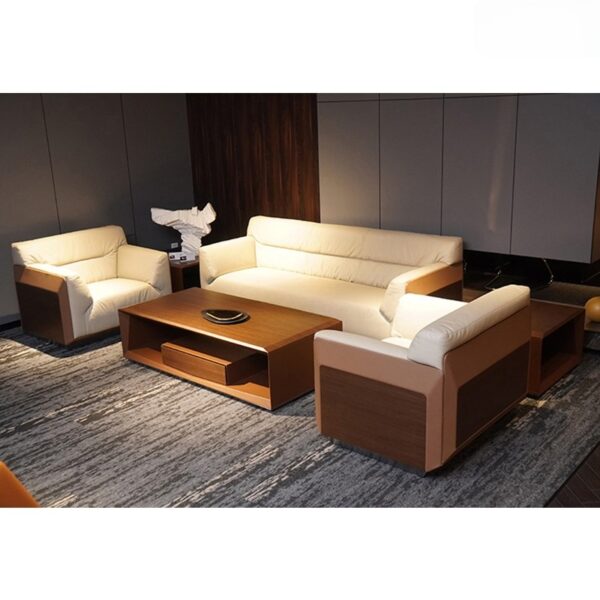 Sofa đơn bọc da hiện đại SI31612