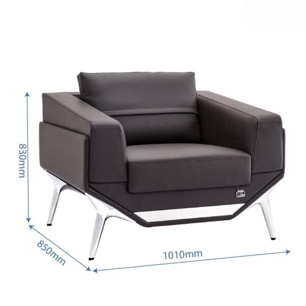 Sofa đơn da hiện đại ANETO SI31658