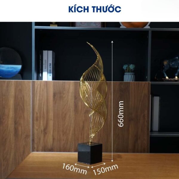 Tượng Đồng Phong Thủy Sóng Trùng DC31795