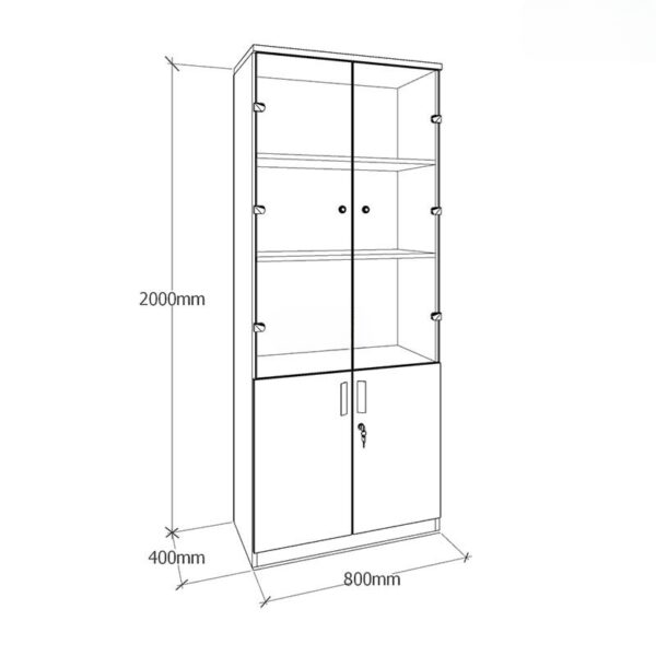 Tủ Đựng Hồ Sơ MDF Classic TW32655