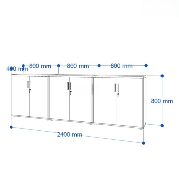 Tủ tài liệu công nghiệp Melamine cao cấp TW32733