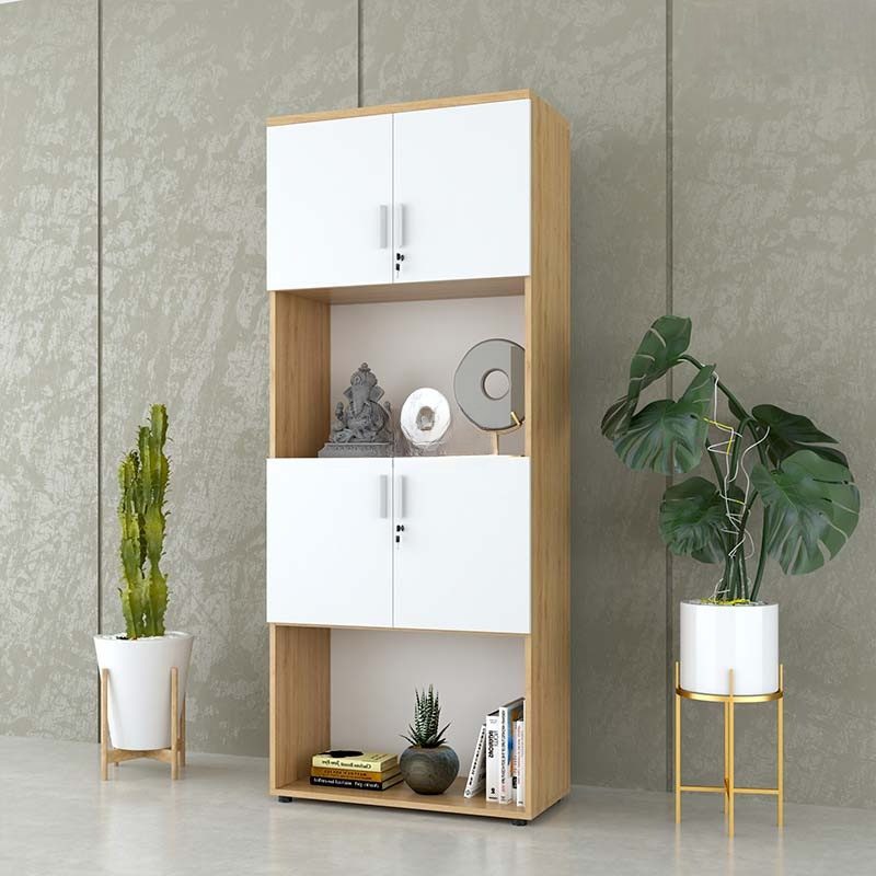 Tủ hồ sơ gỗ công nghiệp phủ Melamine Nội thất Sài Gòn 80x40x200cm SKU: TW32778 Tủ hồ sơ gỗ công nghiệp phủ Melamine Nội thất Sài Gòn 80x40x200cm SKU: TW32778