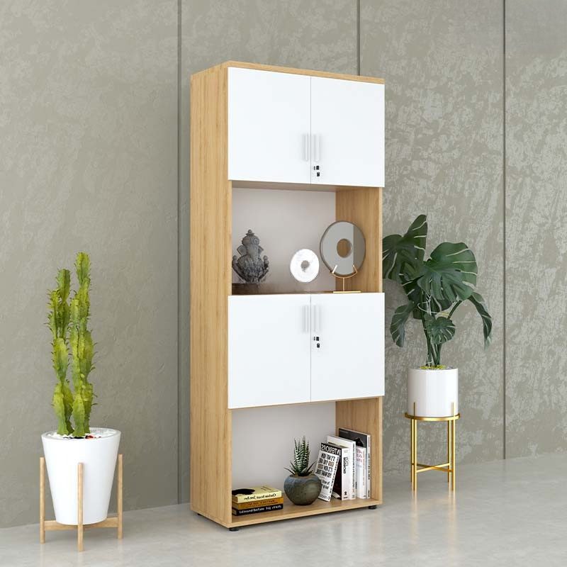 Tủ hồ sơ gỗ công nghiệp phủ Melamine Nội thất Sài Gòn 80x40x200cm SKU: TW32778 Tủ hồ sơ gỗ công nghiệp phủ Melamine Nội thất Sài Gòn 80x40x200cm SKU: TW32778