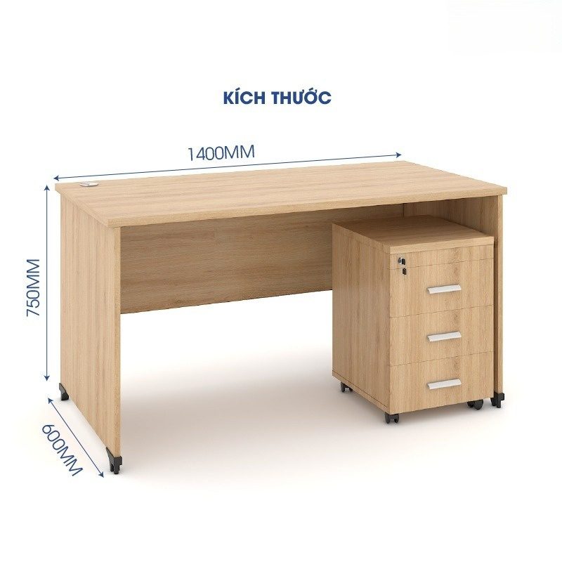 Bàn văn phòng cao cấp 1m4 ANETO WK33548 Bàn Văn Phòng Cao Cấp 1m4 ANETO WK33548