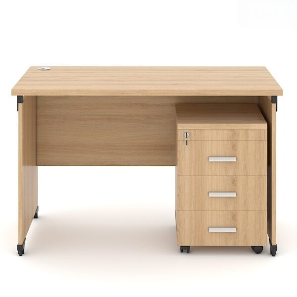 Bàn làm việc văn phòng 1m2 ANETO WK33531