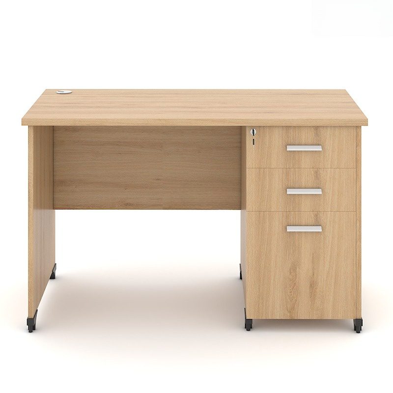 Bàn làm việc hiện đại 1m2 WK33579 Bàn làm việc hiện đại 1m2 WK33579 - góc nghiêng