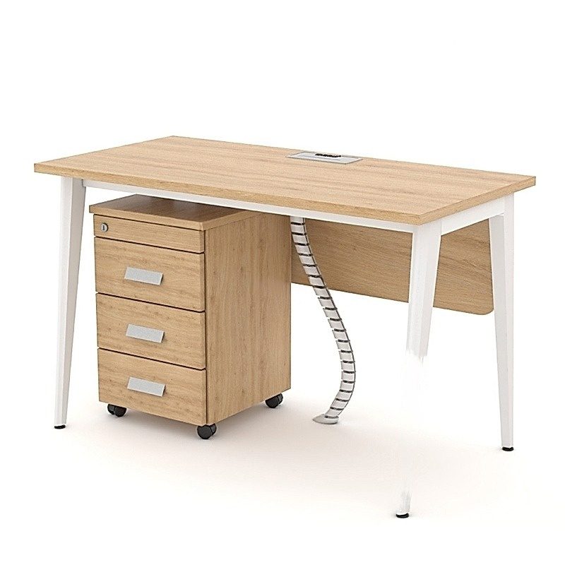 Bàn văn phòng hiện đại 1m2 ANETO WK33553