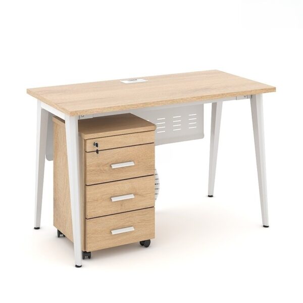 Bàn làm việc văn phòng 1m2 ANETO WK33666