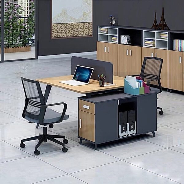 Cụm bàn làm việc hiện đại WC34350