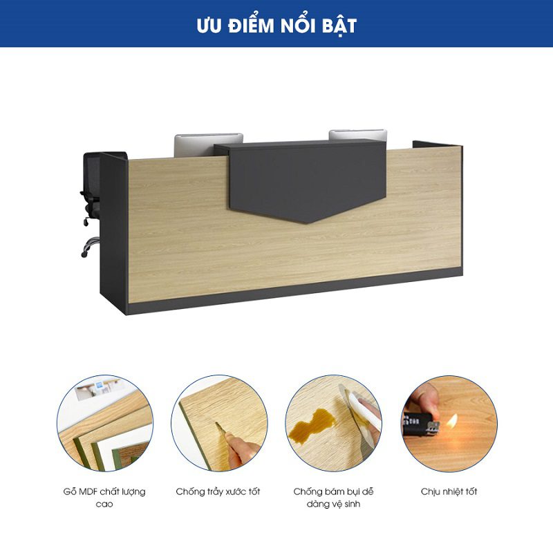 Quầy lễ tân cao cấp RT34335 Quầy lễ tân cao cấp RT34335