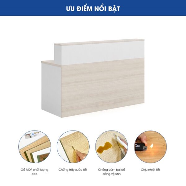 Quầy lễ tân hiện đại ANETO RT34323
