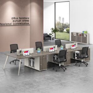 Cụm bàn làm việc 4 người ANETO WC34483 Cụm bàn làm việc 4 người ANETO WC34483