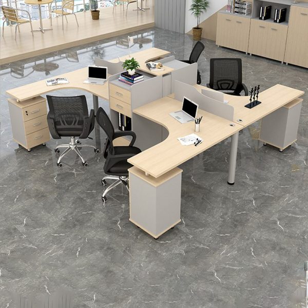 Cụm bàn làm việc 6 người ANETO WC34411 Cụm bàn làm việc 6 người ANETO WC34411