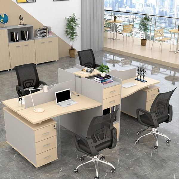 Cụm bàn làm việc 6 người ANETO WC34411 Cụm bàn làm việc 6 người ANETO WC34411