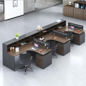 Cụm Bàn Làm Việc Hiệu Quả 2m4 Cho 3 Người W334920