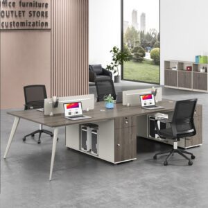 Bàn làm việc nhóm 4 người 2m4 W434764