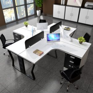 Bàn làm việc nhóm 4 người 2m4 W434764