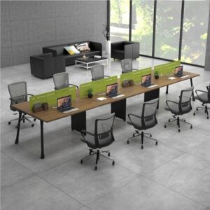 Cụm bàn làm việc 8 người 4m8 W834673