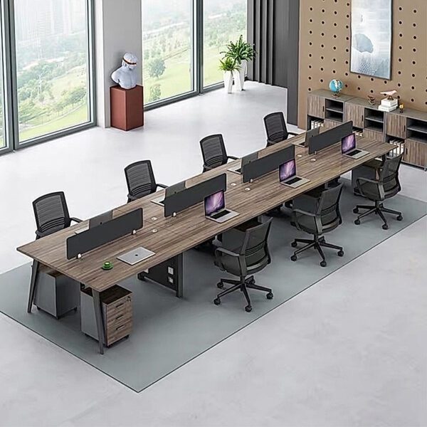 Cụm bàn làm việc Cao Cấp 8 Người 4m8 ANETO W834665
