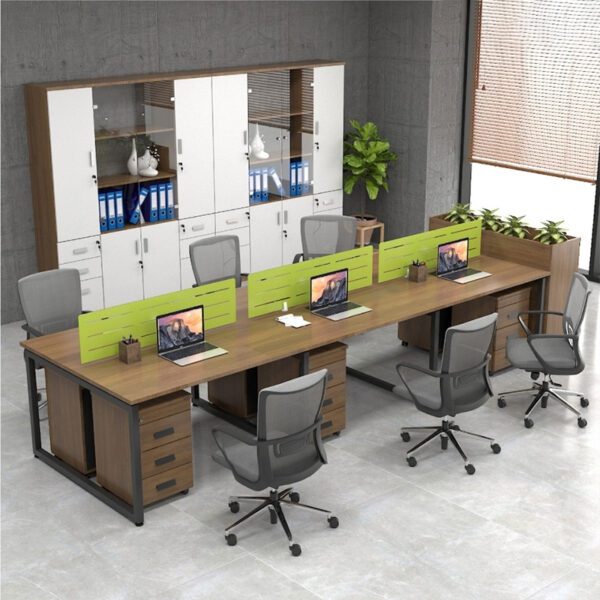 Cụm bàn làm việc 6 người W634748