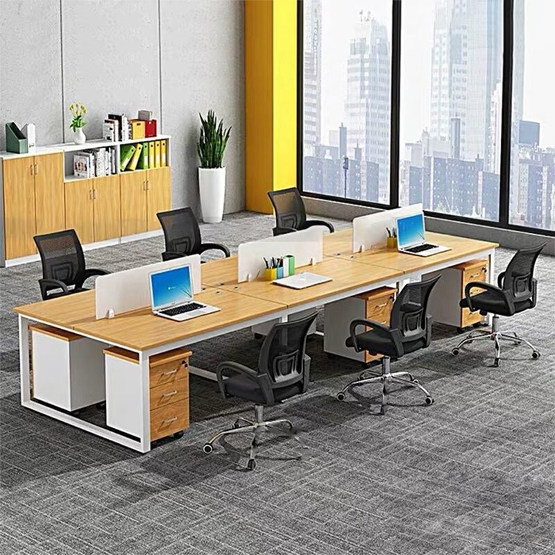 Cụm bàn làm việc 6 người ANETO W634688