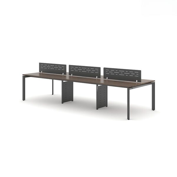 Cụm bàn làm việc 6 người hiện đại W634735