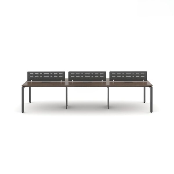 Cụm bàn làm việc 6 người hiện đại W634735