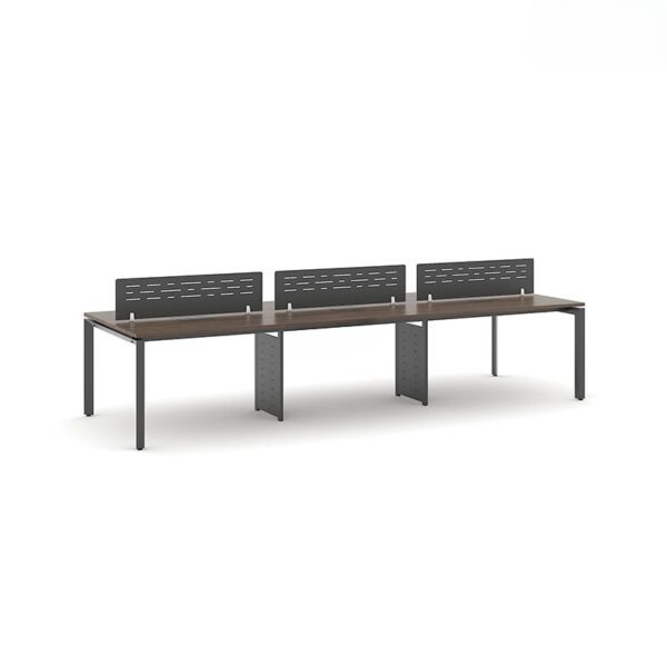 Cụm bàn làm việc 6 người hiện đại W634735