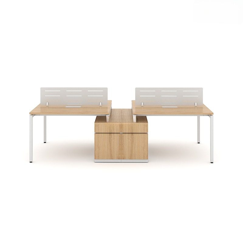 Cụm bàn làm việc 4 người hiện đại 2m8 W434853 Cụm bàn làm việc 4 người hiện đại 2m8 W434853